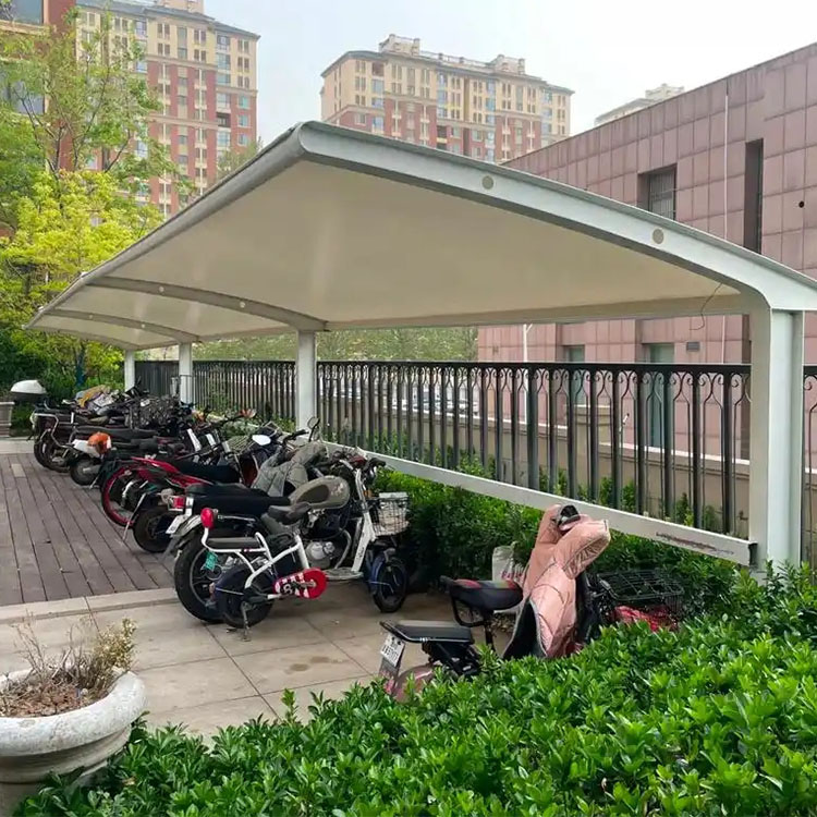 庆元县膜结构电动车棚